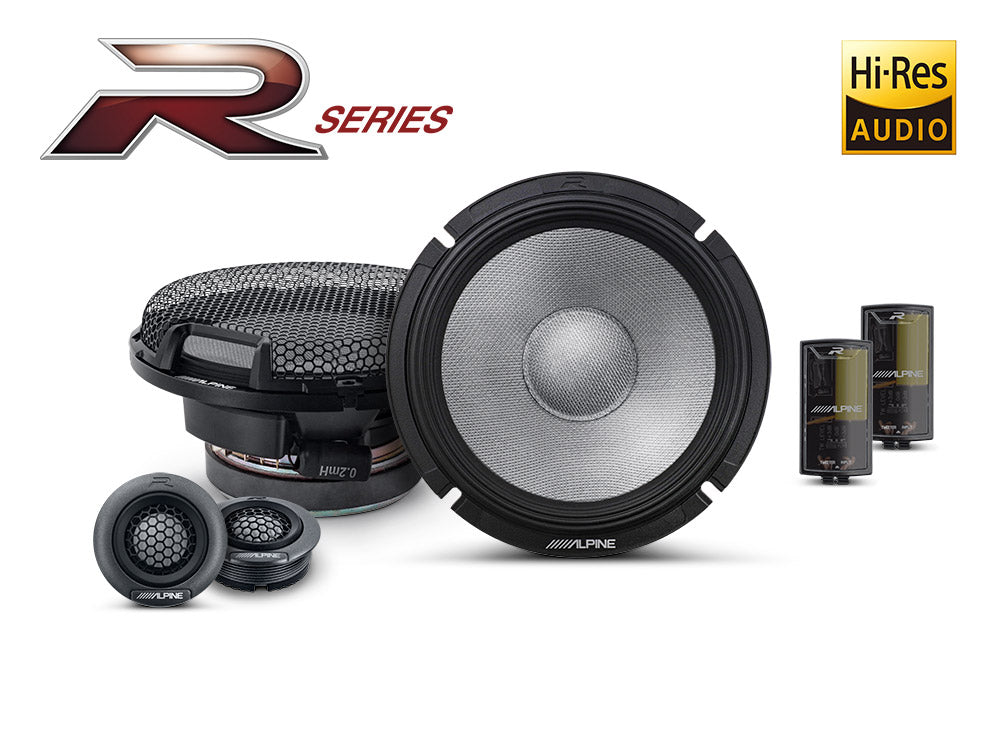 R2-S65C R-Series Lautsprecher 2x Netzwerk 2x Türwoofer 2x Hochtöner
