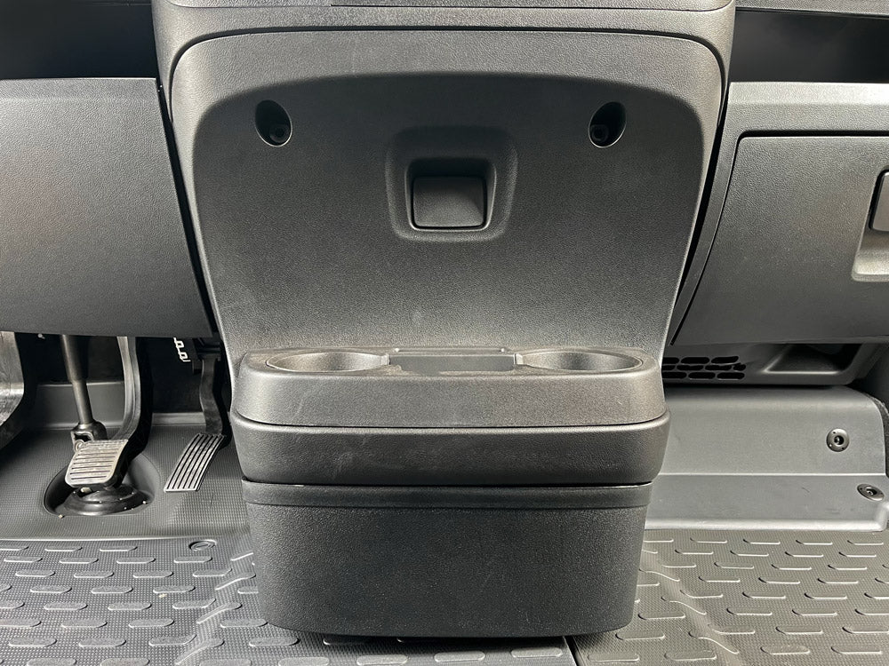 SWC-D84DU 20 cm flacher Woofer Einbau im Getränkehalter