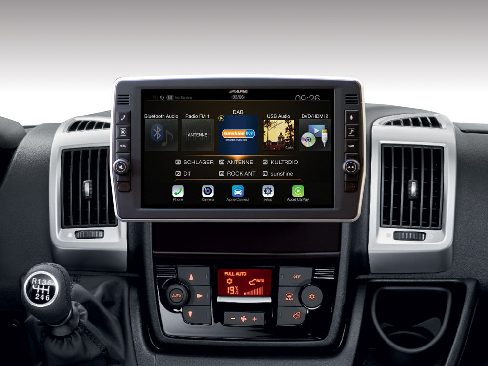 X903D-DU2 - 9-Zoll Navi-System mit schwenkbarem Display