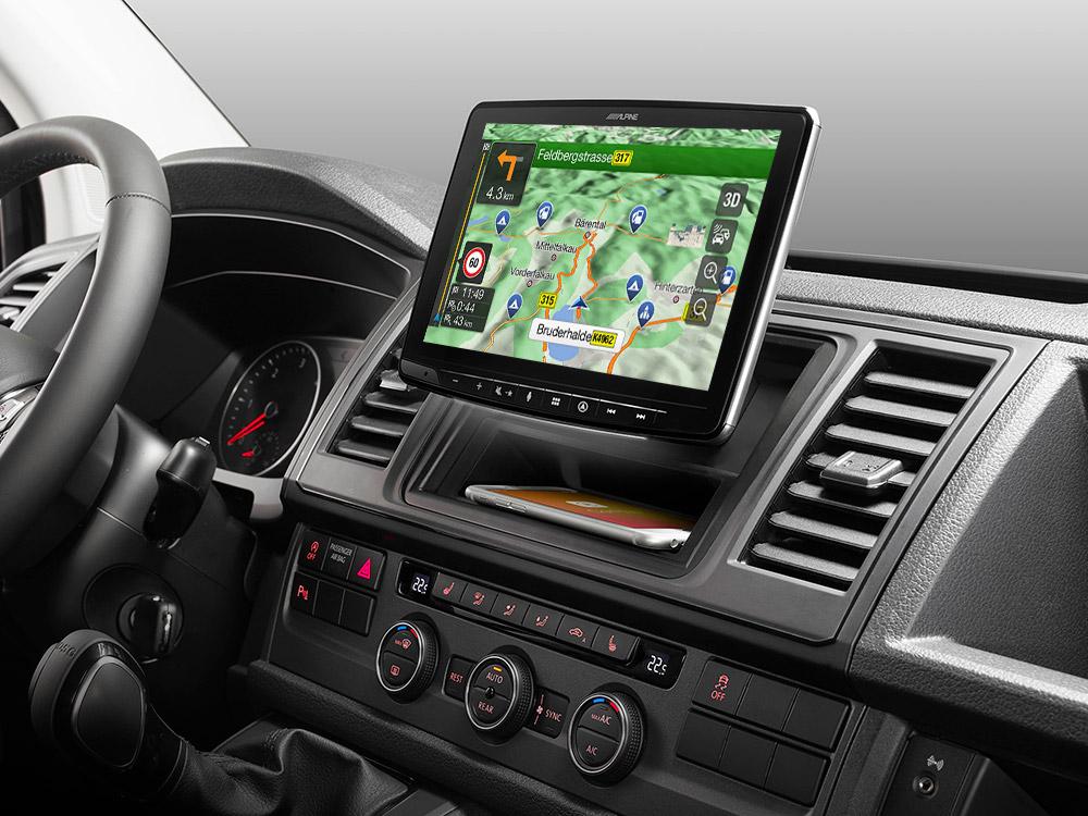INE-F904T6 - 9-Zoll Navigationssystem für Volkswagen T5 oder T6