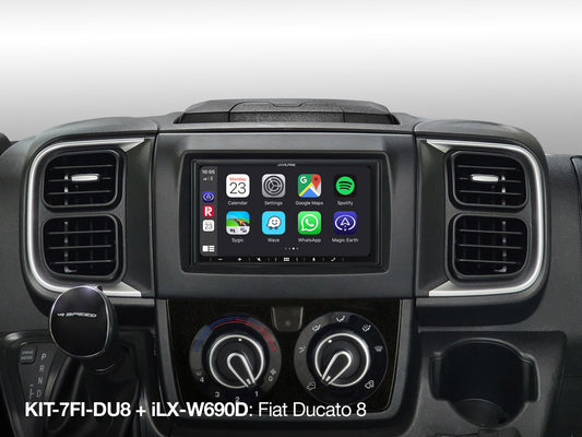 KIT-7FI-DU8 - 2-DIN Einbauset Fiat Ducato 8 KIT-7FI-DU8 - 2-DIN Einbauset Fiat Ducato 8