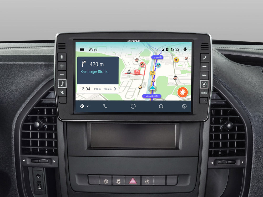 X903D-V447 - 9-Zoll Navigationssystem für Mercedes Vito (447)