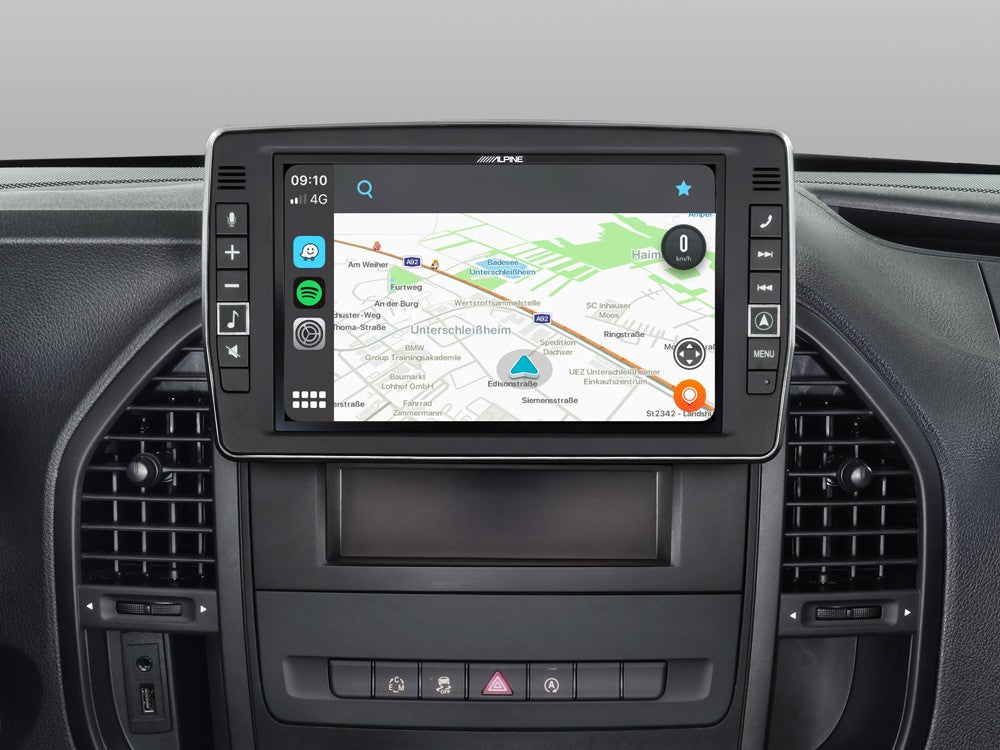 X903D-V447 - 9-Zoll Navigationssystem für Mercedes Vito (447)
