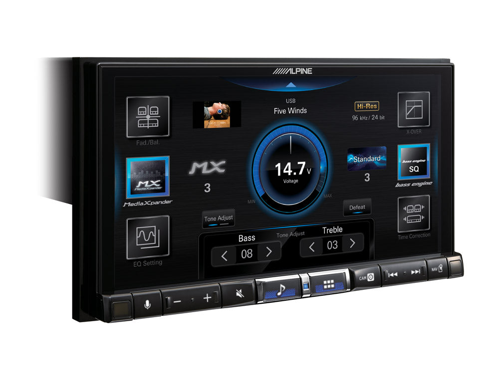 iLX-705DM MediaXpander-Klangeinstellungen