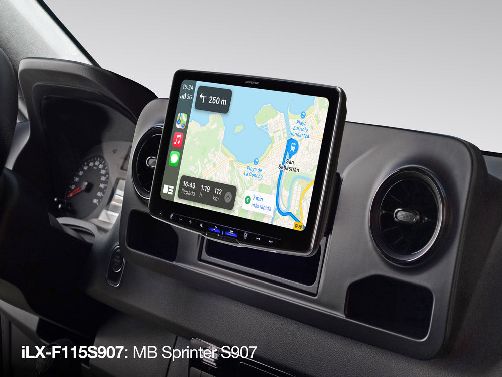 iLX-F115S907 Apple CarPlay Navigation im Mercedes Sprinter