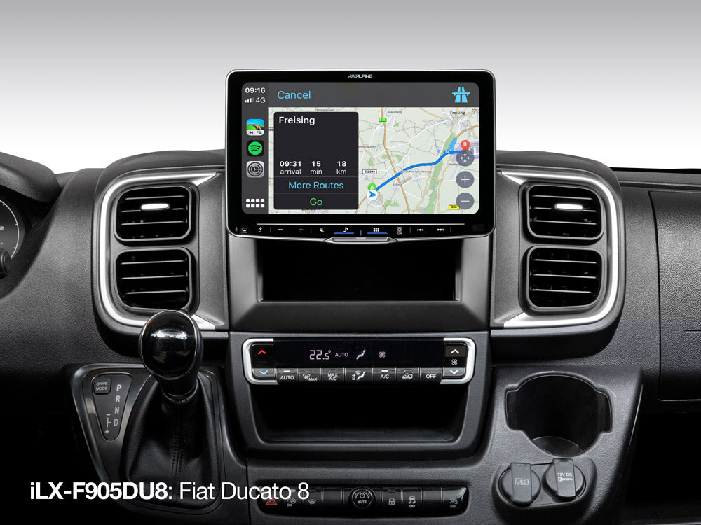 iLX-F905DU8 - Autoradio mit 9-Zoll Touchscreen für Fiat Ducato 8