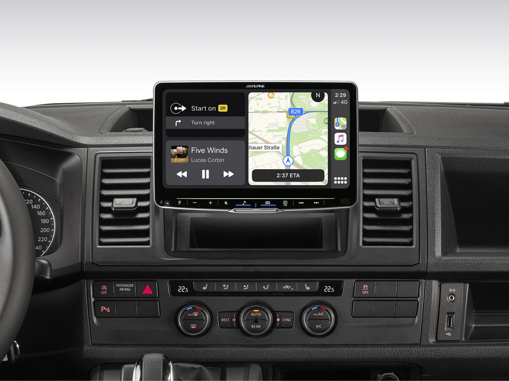 iLX-F905T6 9-Zoll Media Receiver CarPlay Musik Navigation Split Screen für VW T6
