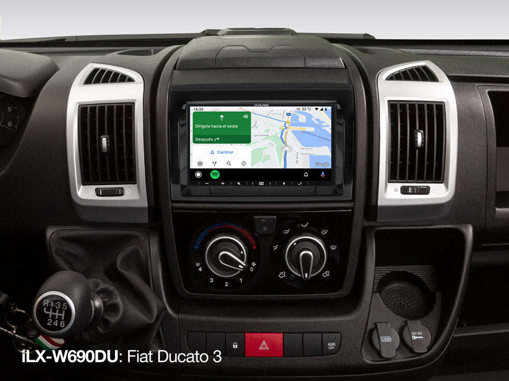 iLX-W690DU - 7-Zoll-Touchscreeen für Fiat Ducato 3, Citroën Jumper 2 und Peugeot Boxer 2