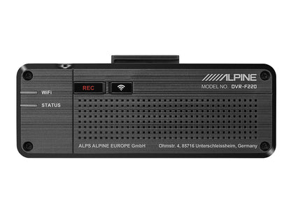 DVR-F220 Alpine ADAS Dash Cam – Rückseite  