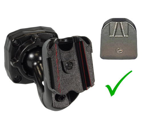 KTE-DME-BTRA7 - Halterung für den DME-R1200 in einem Ford Transit Custom, Camper und Nugget KTE-DME-BTRA7 - Halterung für den DME-R1200 in einem Ford Transit Custom, Camper und Nugget