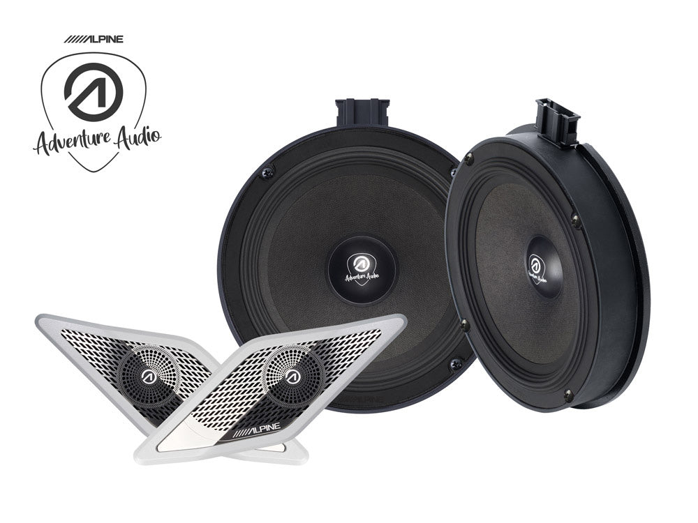 SPC-106CRA2-2 – 16,5-cm-Frontlautsprechersystem für VW Crafter 2 / MAN TGE – Set