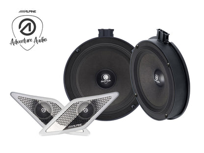 SPC-106CRA2-2 – 16,5-cm-Frontlautsprechersystem für VW Crafter 2 / MAN TGE – Set