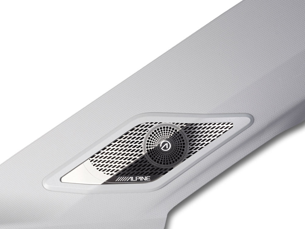 SPC-106CRA2-2 – Frontlautsprechersystem für VW Crafter 2 / MAN TGE mit montierten Hochtöner-Grills