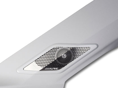 SPC-106CRA2-2 – Frontlautsprechersystem für VW Crafter 2 / MAN TGE mit montierten Hochtöner-Grills