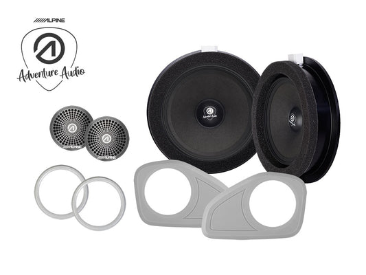 SPC-106TRA7-2 - 16,5 cm (6,5-Zoll) 2-Wege-Komponenten-Lautsprecher für Ford Transit 7