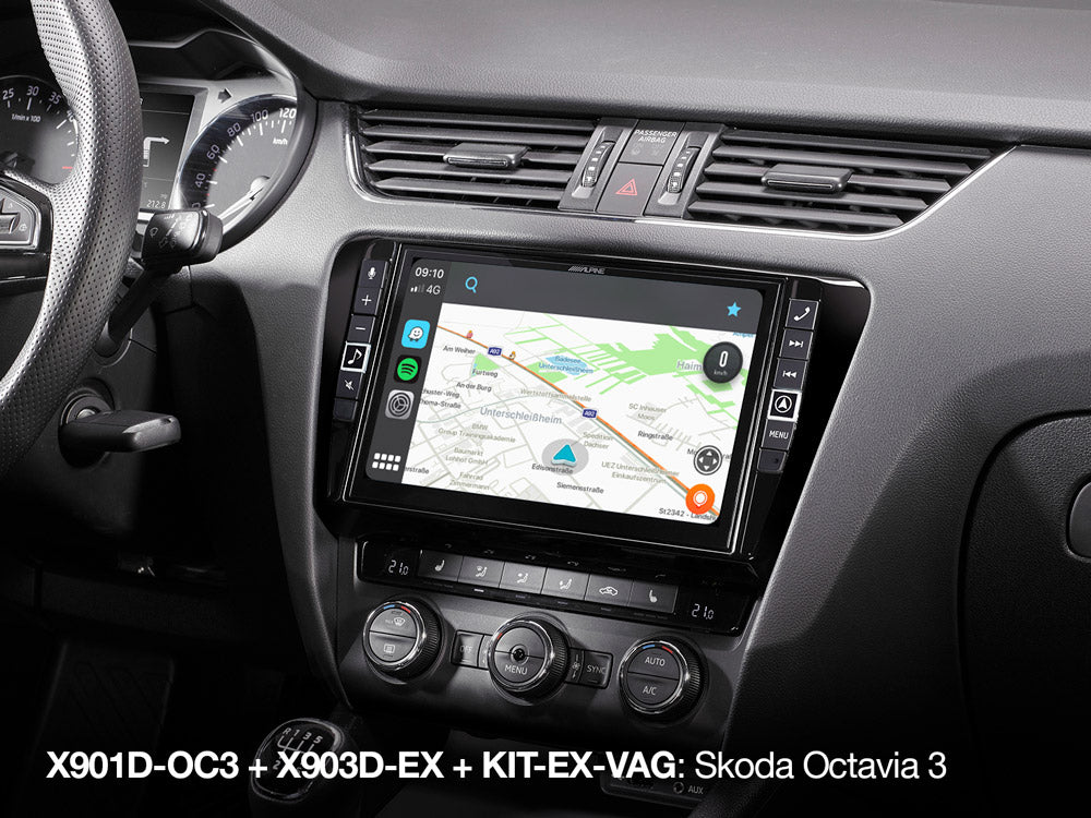 X903D-EX - Apple CarPlay und Android Auto Upgrade für X902D-xx Systeme