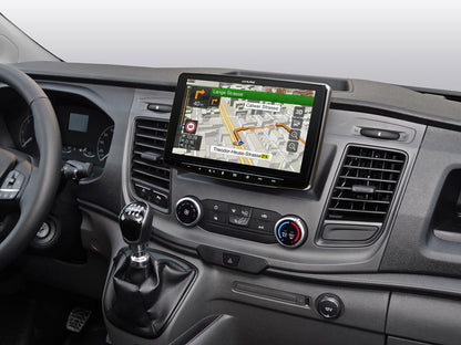 INE-F904TRA - 9-Zoll Navigationssystem für Ford Transit Custom