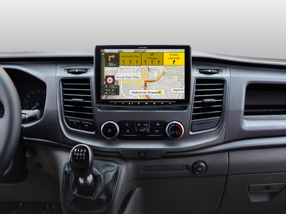 INE-F904TRA - 9-Zoll Navigationssystem für Ford Transit Custom