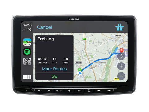 Alpine - INE-F904T6 Navigationssystem für VW T5 und T6 mit 9-Zoll