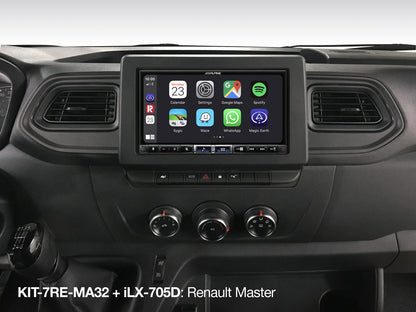 iLX-705D - 2DIN Digital Media Station mit 7-Zoll-Touchscreen