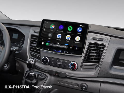 Alpine Deutschland Webshop iLX-F115TRA - Autoradio mit 11-Zoll Touchscreen für Ford Transit