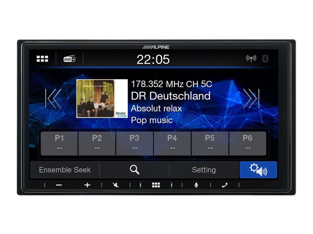 iLX-W690DU -  7-Zoll-Touchscreeen für Fiat Ducato 3, Citroën Jumper 2 und Peugeot Boxer 2